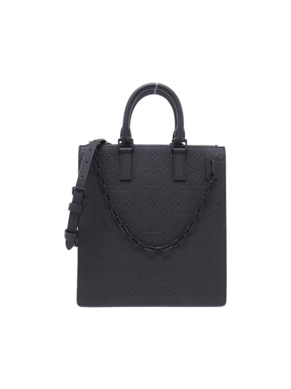 Louis Vuitton Taurillon Monogram Sac Plat Messenger Bag - Picture 1 of 8